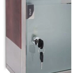 Relaxdays Armadietto Pronto Soccorso, Cassetta Medica, 3 Scomparti, Kit Medicinali, Da Muro, 45x30x12 Cm, Argentato -Villeroyit Negozio 10719624 5