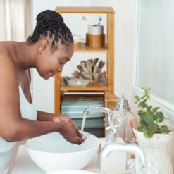 Relaxdays Mobiletto Da Bagno In Bambù, Scaffale 6 Ripiani, Armadietto, Resistente All’Umidità, 119x33x25,5 Cm, Naturale -Villeroyit Negozio 11090468 3