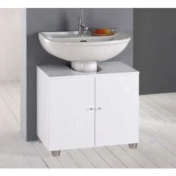 Mobile Bagno Sotto Lavabo COPRI COLONNA Lavandino Standard L60xP45 MADE IN ITALY