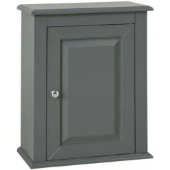 SoBuy Set Di Mobili Da Bagno Grigio Pensile FRG203-DG