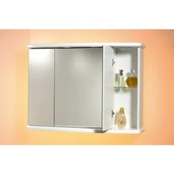 Bagno Italia Specchiera Specchio Contenitore Da Bagno Da 77x65hx25 Con Ante