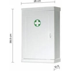 Gedy Armadietto Farmacia Con Chiave Bianco Abs 39,5x25x12,5 Cm -Villeroyit Negozio 12942955 4