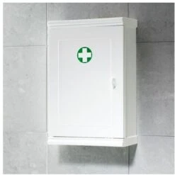 Gedy Armadietto Farmacia Con Chiave Bianco Abs 39,5x25x12,5 Cm -Villeroyit Negozio 12942955 5