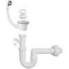 Kit Scarico Per Lavatoio Con Sifone E Piletta Con Troppopieno In Plastica 1 Kit Scarico Per Lavatoio Con Sifone E Piletta Con Troppopieno In Plastica -Villeroyit Negozio 13104850 1