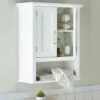 Mobile Pensile Da Parete Bagno Mobiletto Armadietto Legno MDF Bianco 2 Ante -Villeroyit Negozio 13496815 1