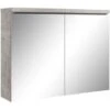 Armadietto A Specchio Paso 80 X 60cm Grigio Cemento - Specchio Armadietto Bagno -Villeroyit Negozio 13700130 1