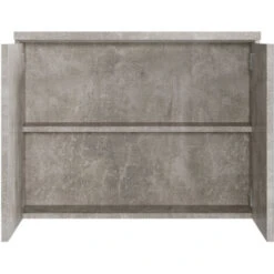 Armadietto A Specchio Paso 80 X 60cm Grigio Cemento - Specchio Armadietto Bagno -Villeroyit Negozio 13700130 2