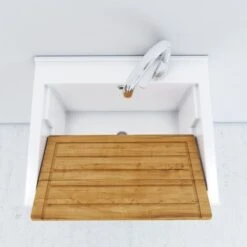 Vaschetta Lavatoio In Ceramica Bianca Lucida 60x50 Con Installazione A Incasso -Villeroyit Negozio 15738548 5