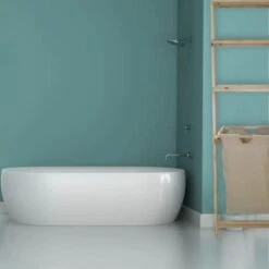 Scaffale In Legno 3 Ripiani Con Cesta Porta Biancheria In Stoffa 42x151x36cm -Villeroyit Negozio 16142624 4