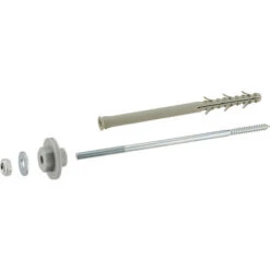Fissaggi Per Lavandino Su Muro Isolato Con Polistirene, Con Viti 8x220 Mm E Tasselli 10x160 Mm, 2 Pezzi NOYON & THIEBAULT