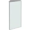 Homcom Armadietto Pensile Angolare Da Bagno In Acciaio Con Specchio Salvaspazio 60 X 30 X 18.4cm -Villeroyit Negozio 18013089 1