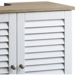 Armadio Sottolavabo Adatto Tutti Lavandini Marrone E Bianco Modello 1 - Marrone - Bianco -Villeroyit Negozio 18457474 3