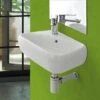 Lavabo Sospeso In Ceramica 45 X 27,5 Cm Bianco Lucido Destro -Villeroyit Negozio 19404294 1