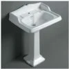 Simas Ar824 Arcade Lavabo Cm.66 Bianco Con Spalliera -Villeroyit Negozio 21411369 1