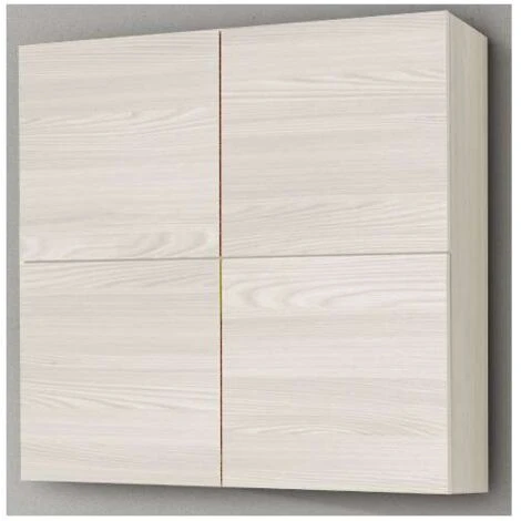 Pensile Cubo 4 Ante Pino Chiaro 3 Pensile Cubo 4 Ante Pino Chiaro