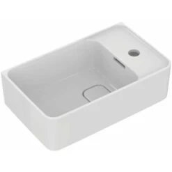 Ideal Standard Strada II - Lavamani 450x270 Mm, Foro Per Rubinetto A Destra, Bianco T299401