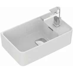 Ideal Standard Strada II - Lavamani 450x270 Mm, Foro Per Rubinetto A Destra, Bianco T299401 10 Ideal Standard Strada II - Lavamani 450x270 Mm, Foro Per Rubinetto A Destra, Bianco T299401 -Villeroyit Negozio 21673911 4