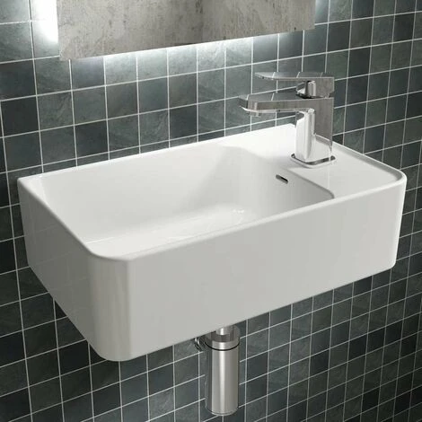 Ideal Standard Strada II - Lavamani 450x270 Mm, Foro Per Rubinetto A Destra, Bianco T299401 7 Ideal Standard Strada II - Lavamani 450x270 Mm, Foro Per Rubinetto A Destra, Bianco T299401 - immagine 5