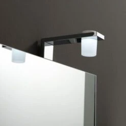 MOBILE BAGNO BIANCO ECONOMICO DA 56 CM + LAVABO, SPECCHIO E LUCE -Villeroyit Negozio 2266971 4