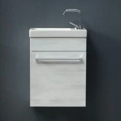MOBILE BAGNO SALVA SPAZIO 42 X 55,60 CM IN QUERCIA BIANCO SMART -Villeroyit Negozio 2339925 3