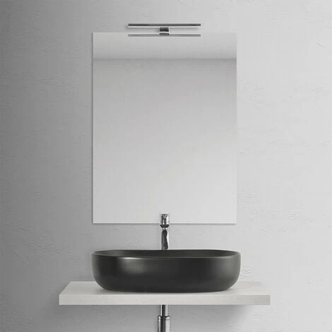 Mensola Porta Lavabo Grigio Nuvola Per Lavabi Da Appoggio Da 80 Cm 5 Mensola Porta Lavabo Grigio Nuvola Per Lavabi Da Appoggio Da 80 Cm - immagine 3