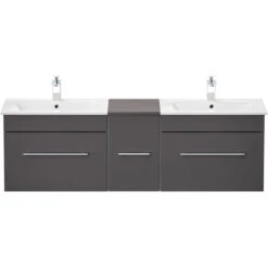 Mobile Bagno ROMA SoftClose Antracite Satinato 9 Mobile Bagno ROMA SoftClose Antracite Satinato -Villeroyit Negozio 23455877 4