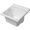 Vasca Lavatoio 50x50 Cm In Resina Bianca -Villeroyit Negozio 24513395 1
