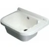 Lavabo Lavandino Da Parete Resina + Sifone E Piletta Cm 50x35xh.24 FER 286596 -Villeroyit Negozio 25269532 1