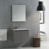 MOBILE BAGNO CON LAVABO DA 60 CM CON ANTE IN GRIGIO VINCI -Villeroyit Negozio 2568279 1