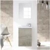 Mobile Bagno Sospeso 40 Cm Rovere Con Specchio E Lavabo Rovere Chiaro - 40 Cm - Standard 1 Mobile Bagno Sospeso 40 Cm Rovere Con Specchio E Lavabo Rovere Chiaro - 40 Cm - Standard -Villeroyit Negozio 28285339 1