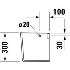 Semicolonna DURAVIT ME By Starck In Ceramica Sanitaria - Art. 085840 0000 -Villeroyit Negozio 28547131 5