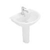 Lavabo Sospeso 60x48,5 Cm In Ceramica Serie Oxford Bianco Lucido - Standard -Villeroyit Negozio 28725208 1