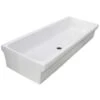 Lavabo A Canale 120x45xh20 Cm In Ceramica Galassia Ninive Bianco 2 Lavabo A Canale 120x45xh20 Cm In Ceramica Galassia Ninive Bianco -Villeroyit Negozio 28874729 1