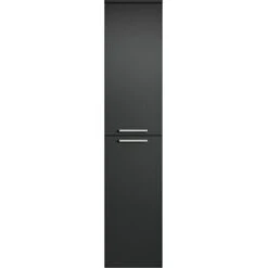 Mobiletto Del Bagno Saturnus 130 Cm Nero - Mobiletto Armadietto Per Il Bagno, Armadio Mobili Cabinet Laterale -Villeroyit Negozio 30113143 3