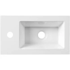 Aqualine Sanitari In Ceramica - Lavamani 400x220 Mm, Bianco LM420 8 Aqualine Sanitari In Ceramica - Lavamani 400x220 Mm, Bianco LM420 -Villeroyit Negozio 31819039 3