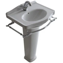 Ceramica Galassia Colonna Ethos Per Lavabo (8433-8433M) Bianca Lucida