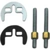 Set Fissaggio Rubinetti 2 Fori