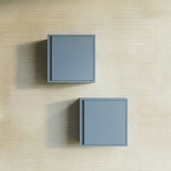 PENSILE CUBO SOSPESO PER BAGNO 39CM CON ANTA CELESTE OPACO MONACO -Villeroyit Negozio 37250539 3