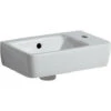 Lavamani Geberit Renova Compact, Bianco, 40x15x25cm, Foro Rubinetto A Destra, Senza Ripiano -Villeroyit Negozio 38669791 1
