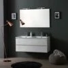 MOBILE BAGNO 120 CM CON 2 CASSETTI PROMENADE DOPPIO LAVABO LUCE A LED BERLIN -Villeroyit Negozio 3994223 1