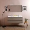 MOBILE BAGNO 120 CM CON DUE CASSETTI E DOPPIO LAVABO BERLIN -Villeroyit Negozio 3994224 1