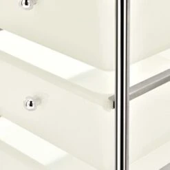 Nova Carrello Portaoggetti Mobile Con 4 Cassetti E Ruote In Plastica Vari Colori Colore : BIANCO -Villeroyit Negozio 41427086 3