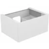 Mobile Lavabo EDITION 11 PLANNING 700 X 350 X 535 Mm Cashmere / Cashmere Vetro KEUCO -Villeroyit Negozio 42789717 1