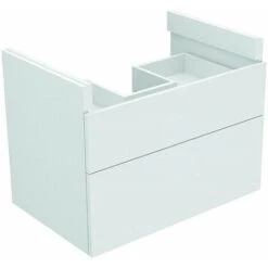 Mobile Sottobanco EDITION 400 PLANNING Con Apertura Sifone 700x527x450mm Titan / Titan KEUCO