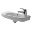 Lavabo Duravit D-CODE Con Superficie Rubinetteria Troppopieno 500x220mm 1 Foro Rubinetto Li We -Villeroyit Negozio 42807580 1
