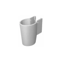 Duravit STARCK 2 Coprisifone 200x305mm Bianco Wondergliss