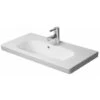 Duravit DURASTYLE COMPACT Lavabo Da Arredo Con Piano Rubinetteria Troppopieno 785x400mm 1 Foro Bianco -Villeroyit Negozio 42865285 1