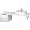Duravit L-CUBE Mobile Console Basso 420x547x400mm Bianco Opaco -Villeroyit Negozio 43025903 1