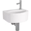 Lavandino Piccolo De Parete AquaVive - Marne Ceramica 30 Centimetri Bianco -Villeroyit Negozio 44322030 1