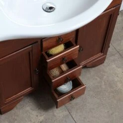 MOBILE ARREDO BAGNO IN ARTE POVERA DA 85 CM CON PENSILE -Villeroyit Negozio 4491019 3
